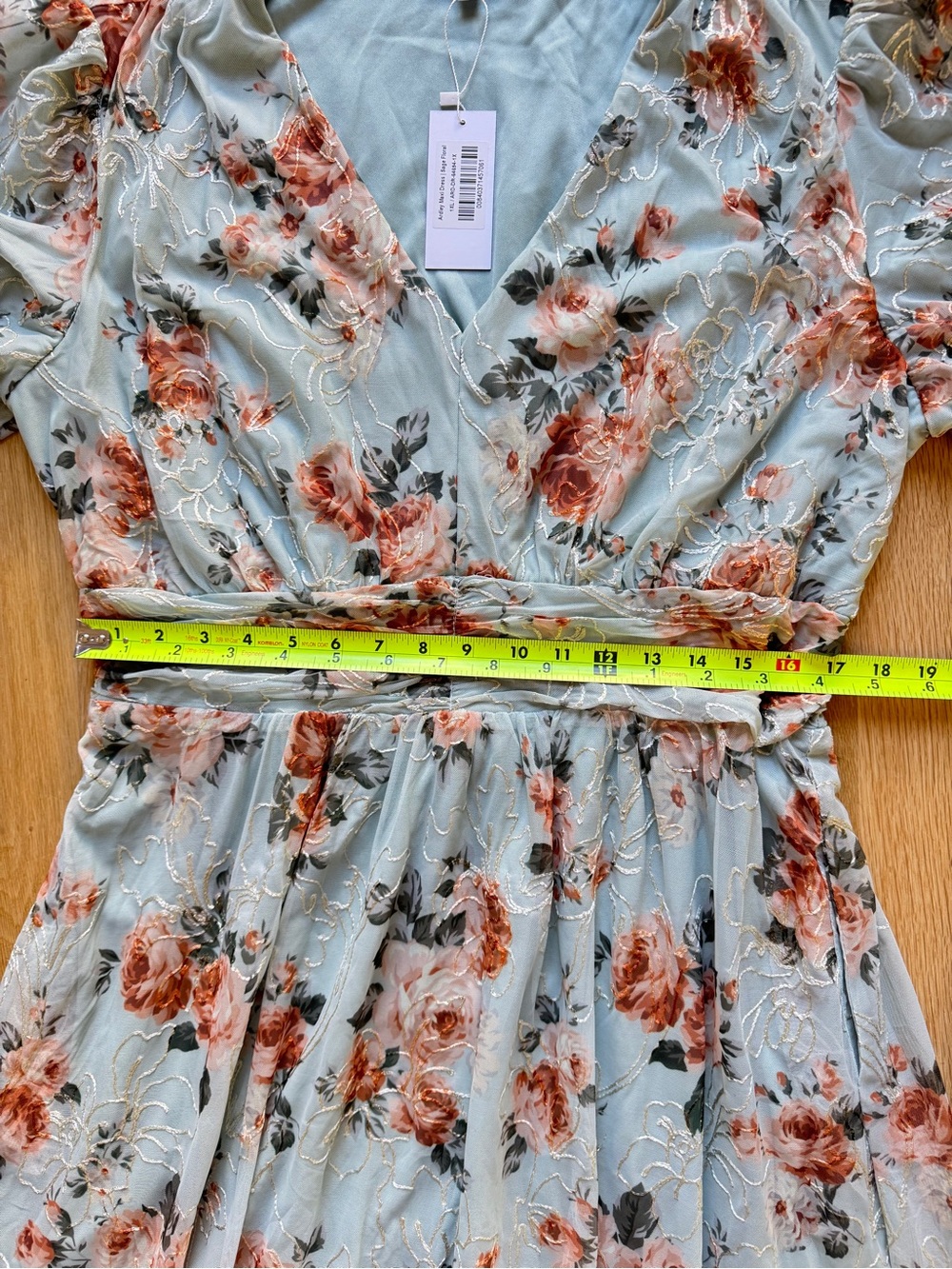 Baltic Born Ardley Maxi Dress- Sage Floral 1X - Picture 13 of 16